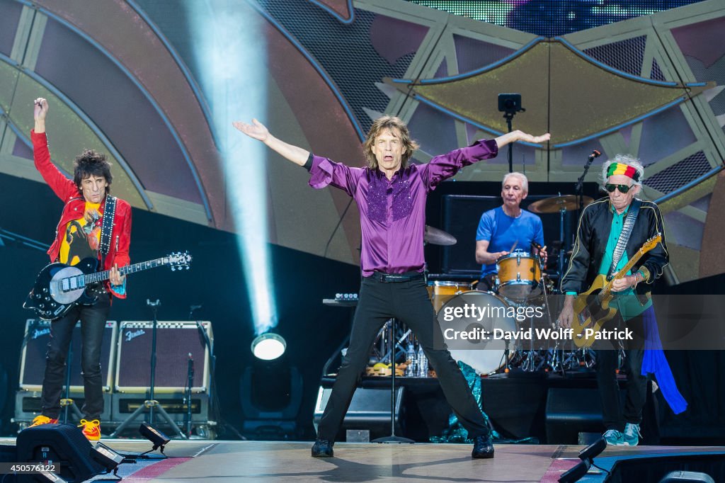 Rolling Stones Perform At Stade De France