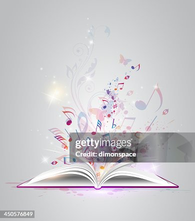 Open Book With Notes High-Res Vector Graphic - Getty Images