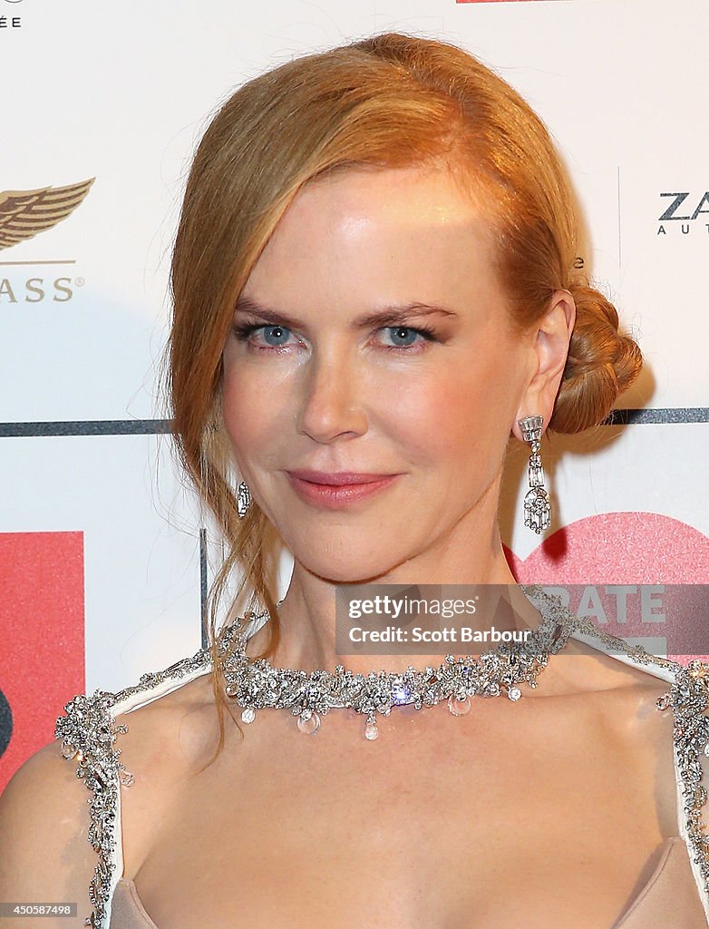 Actress Nicole Kidman attends the Celebrate Life Ball at Grand Hyatt