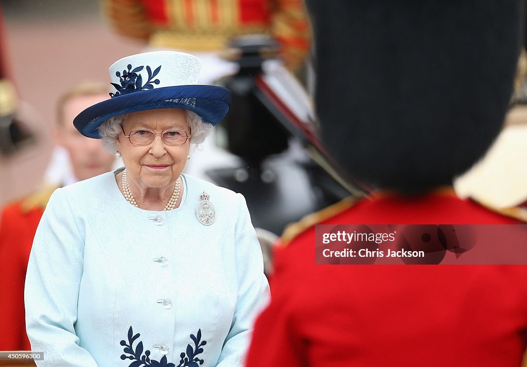 Queen Elizabeth II's Birthday Parade: Trooping The Colour