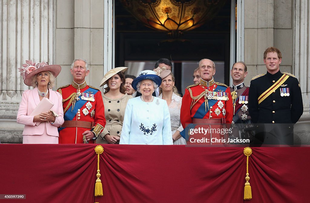 Queen Elizabeth II's Birthday Parade: Trooping The Colour