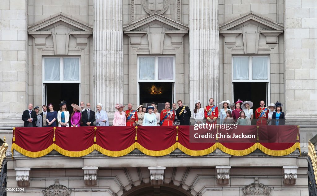 Queen Elizabeth II's Birthday Parade: Trooping The Colour