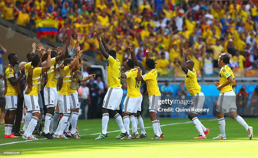 Colombia v Greece: Group C - 2014 FIFA World Cup Brazil