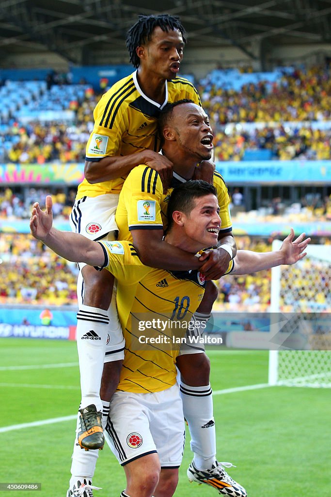 Colombia v Greece: Group C - 2014 FIFA World Cup Brazil