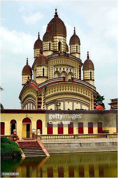 dakshineswar kali temple - dakshineswar kali temple stock pictures, royalty-free photos & images