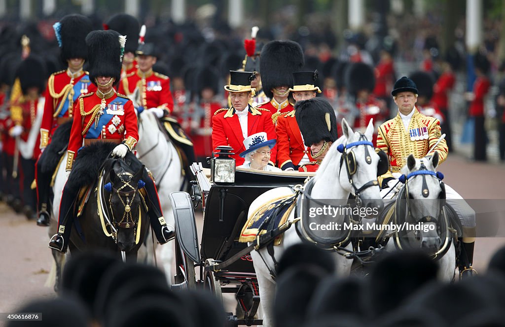 Queen Elizabeth II's Birthday Parade: Trooping The Colour