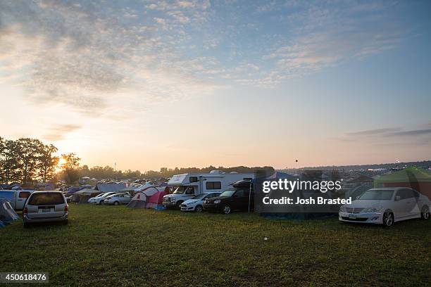 Atmosphere during the 2014 Bonnaroo Music & Arts Festival on June 14, 2014 in Manchester, Tennessee.