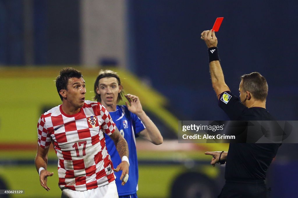 Croatia v Iceland - FIFA 2014 World Cup Qualifier: Play-off Second Leg