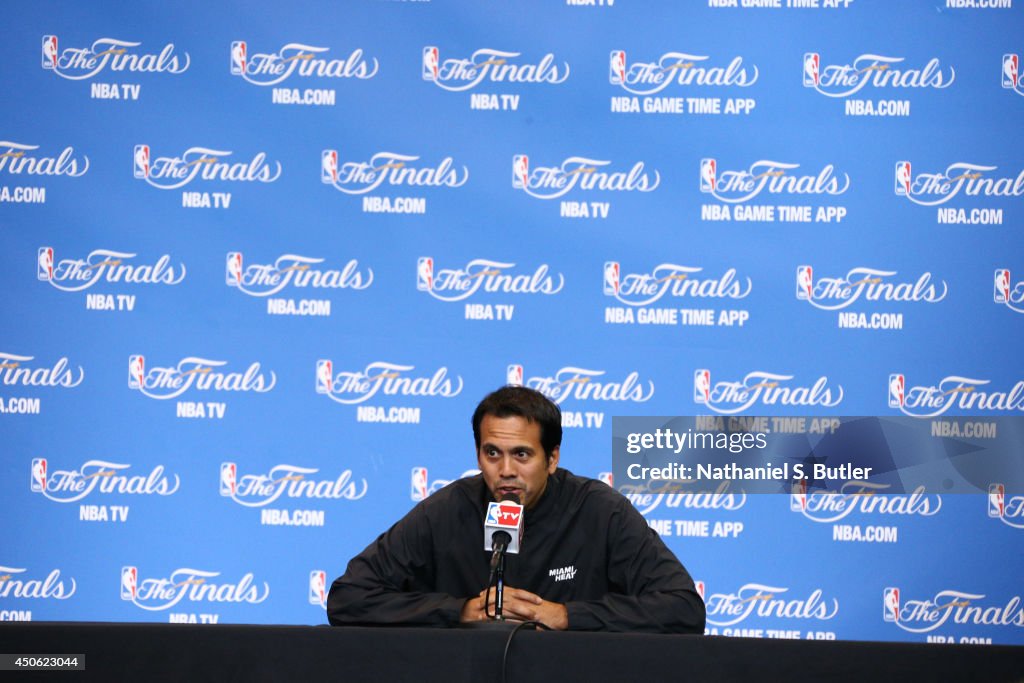 2014 NBA Finals Practice and Media Availability