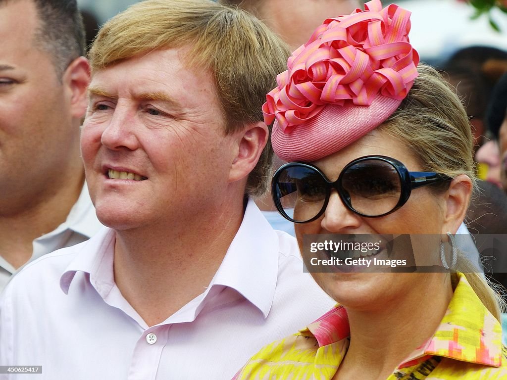 Dutch Royals Visit Curacao