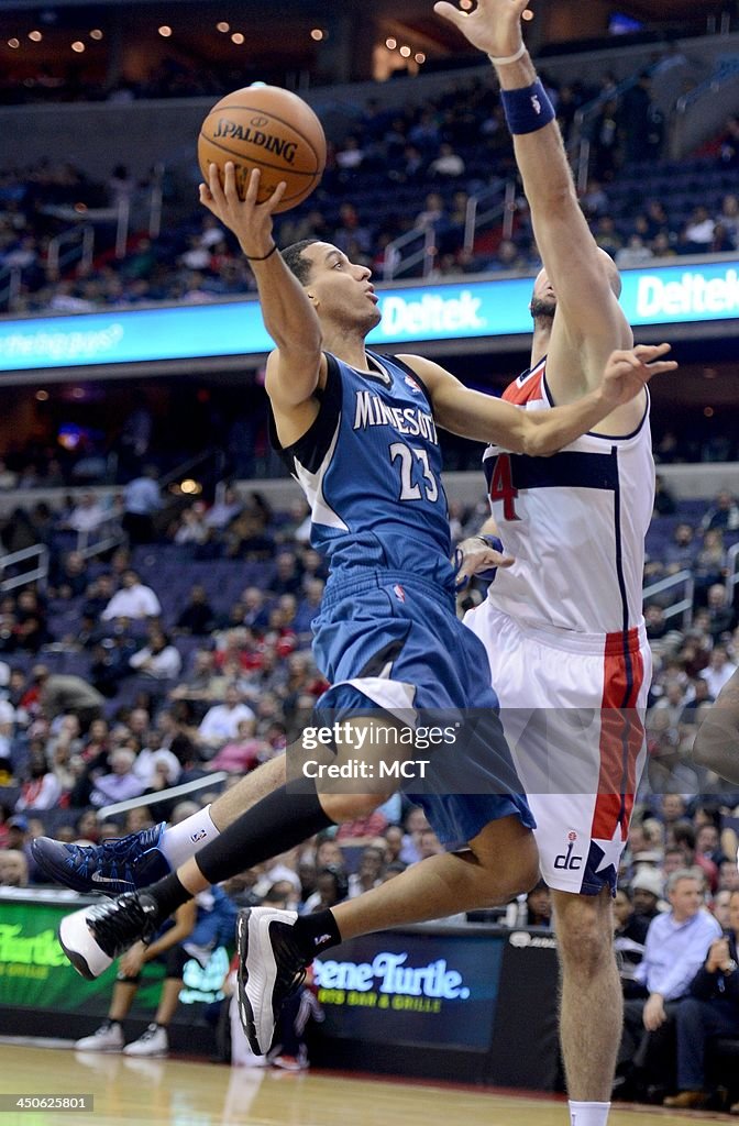 NBA: Timberwolves  v Wizards