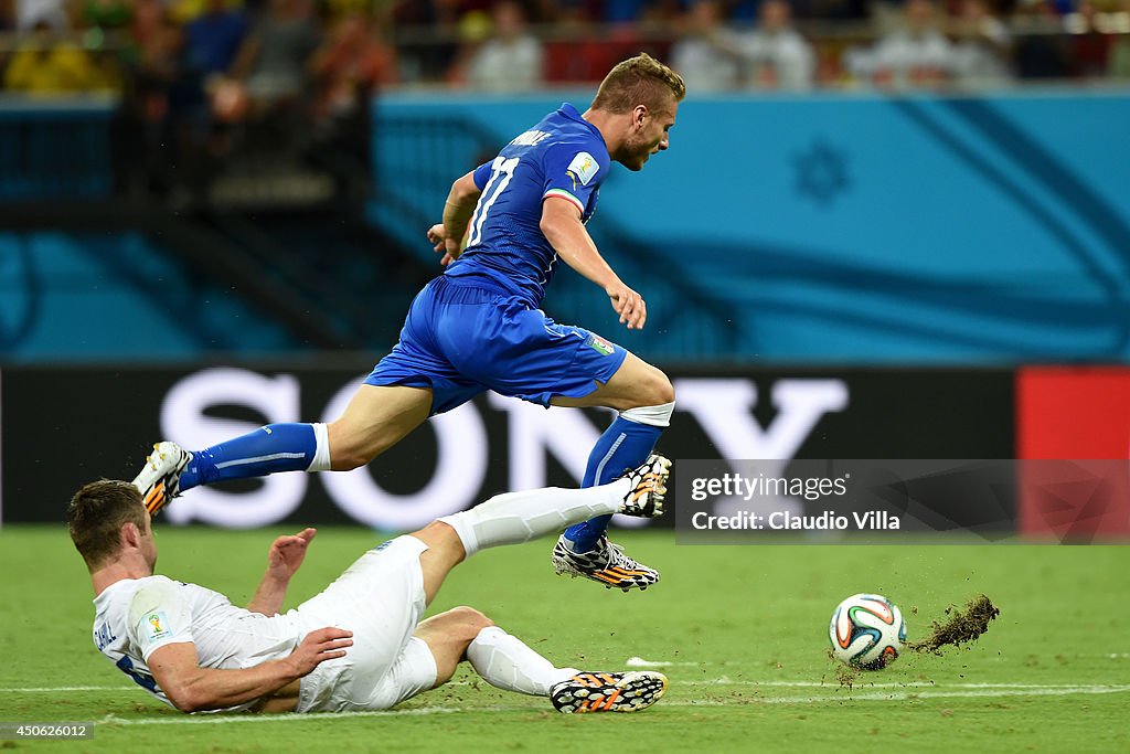 England v Italy: Group D - 2014 FIFA World Cup Brazil