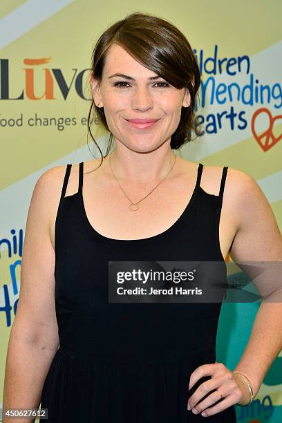 Actress Clea Duvall arrives at Children Mending Hearts' 6th Annual Fundraiser 'Empathy Rocks: A Spring Into Summer Bash' on June 14, 2014 in Beverly...