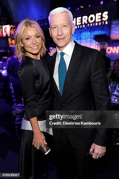 Kelly Ripa Cooper Kelly Ripa Anderson Cooper Photos and Premium High Res Pictures - Getty ...