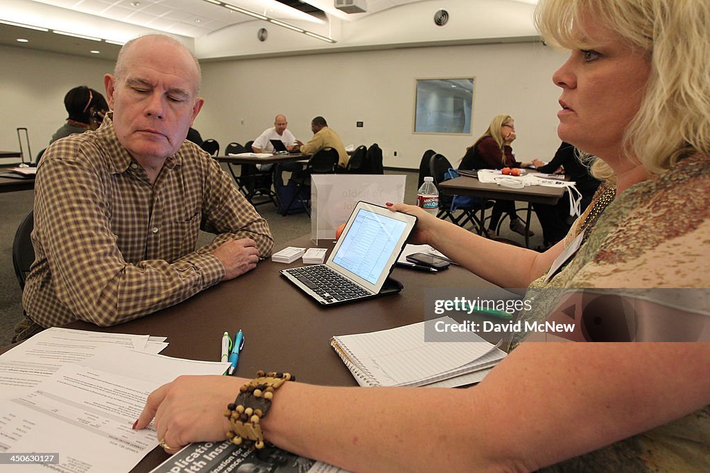 Affordable Care Act (ACA) Enrollment Fair Held In Southern California