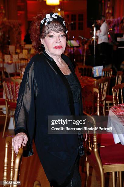 Singer Regine attends 'Les Puits du Desert' Charity Gala at Cercle des Armees on November 19, 2013 in Paris, France.