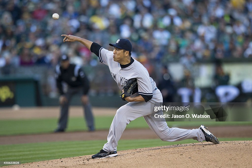 New York Yankees v Oakland Athletics