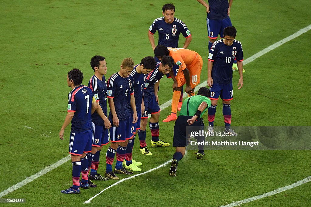 Cote D'Ivoire v Japan: Group C - 2014 FIFA World Cup Brazil