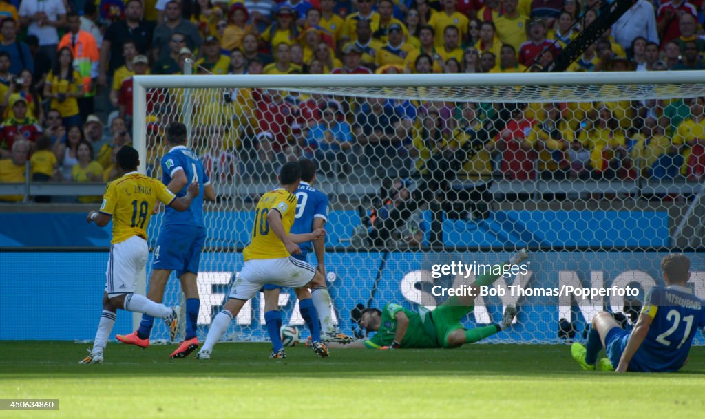 Colombia v Greece: Group C - 2014 FIFA World Cup Brazil