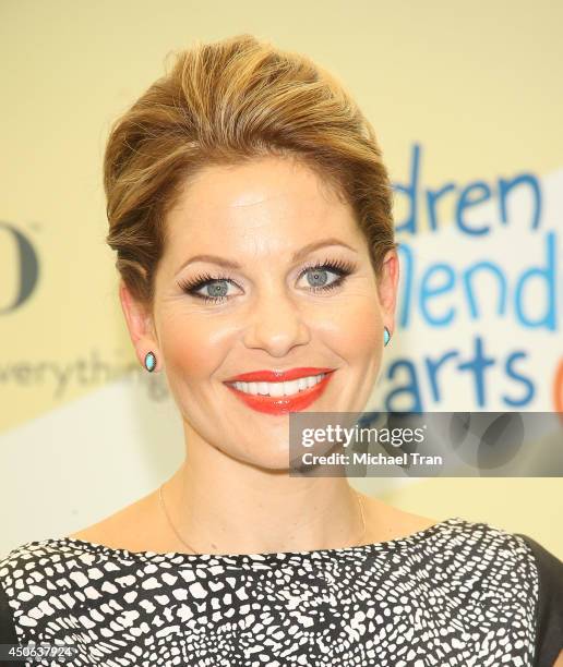 Candace Cameron-Bure arrives at the Children Mending Hearts's 6th Annual Fundraiser "Empathy Rocks: A Spring Into Summer Bash" held at a private...