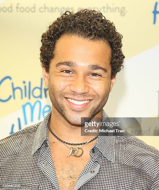 Corbin Bleu arrives at the Children Mending Hearts's 6th Annual Fundraiser "Empathy Rocks: A Spring Into Summer Bash" held at a private residence on...