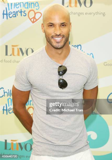 Ricky Whittle arrives at the Children Mending Hearts's 6th Annual Fundraiser "Empathy Rocks: A Spring Into Summer Bash" held at a private residence...