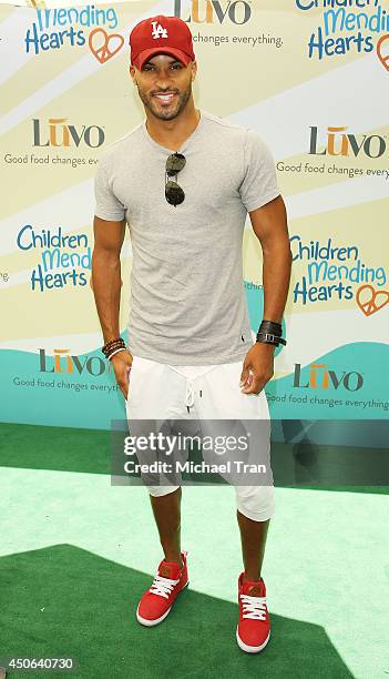 Ricky Whittle arrives at the Children Mending Hearts's 6th Annual Fundraiser "Empathy Rocks: A Spring Into Summer Bash" held at a private residence...