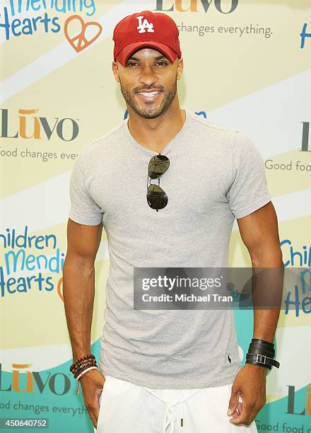 Ricky Whittle arrives at the Children Mending Hearts's 6th Annual Fundraiser "Empathy Rocks: A Spring Into Summer Bash" held at a private residence...