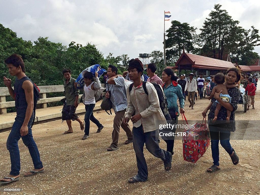 CAMBODIA-THAILAND-POLITICS-MIGRANT-LABOUR