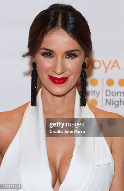Catherine Siachoque attends Amigos For Kids - Voya Miami Celebrity Domino Night at Jungle Island on June 14, 2014 in Miami, Florida.