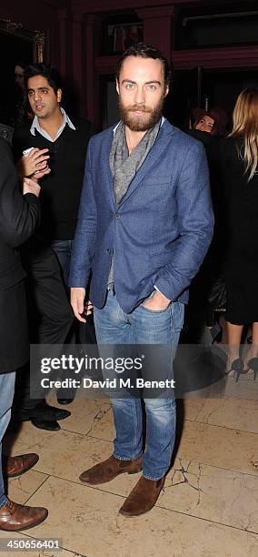 James Middleton attends the Steam And Rye launch party on November 19, 2013 in London, United Kingdom.