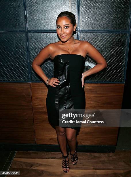 Actress/singer Adrienne Bailon attends the Baron Tequila Launch Party at Butter Restaurant on November 19, 2013 in New York City.