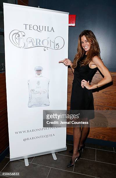 Media personality Kelly Bensimon attends the Baron Tequila Launch Party at Butter Restaurant on November 19, 2013 in New York City.