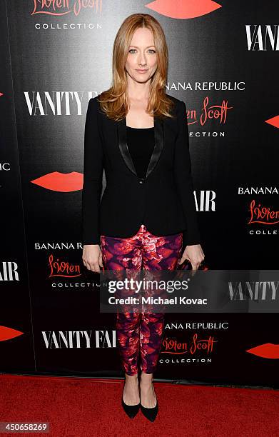 Actress Judy Greer attends the launch celebration of the Banana Republic L'Wren Scott Collection hosted by Banana Republic, L'Wren Scott and Krista...