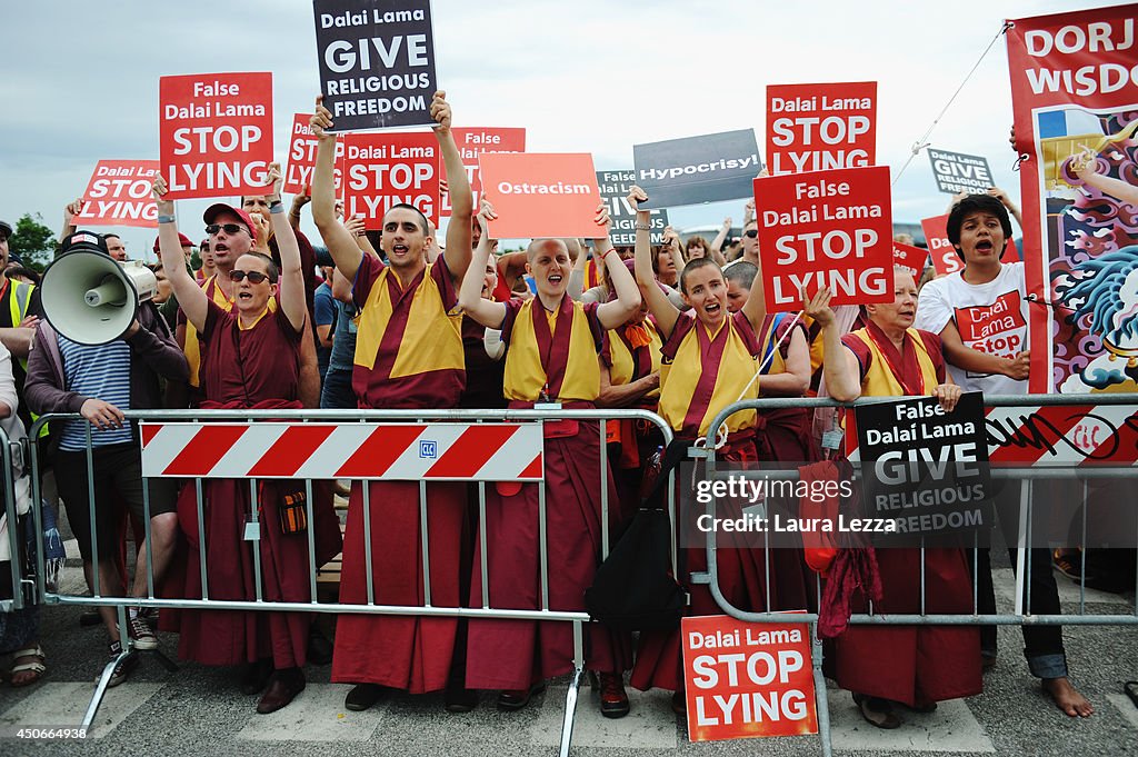 The Dalai Lama Visits Tuscany