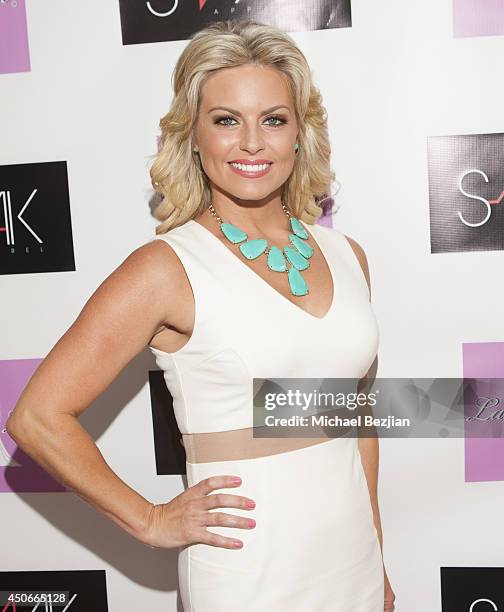 Courtney Friel attends LadyLike Foundation 6th Annual Women Of Excellence Scholarship Luncheon at Luxe Hotel on June 14, 2014 in Los Angeles,...