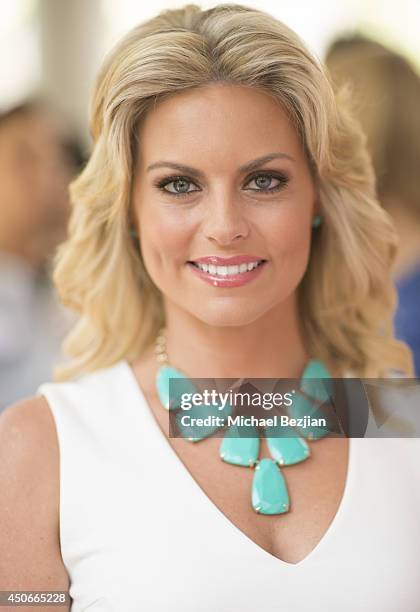 Courtney Friel attends LadyLike Foundation 6th Annual Women Of Excellence Scholarship Luncheon at Luxe Hotel on June 14, 2014 in Los Angeles,...