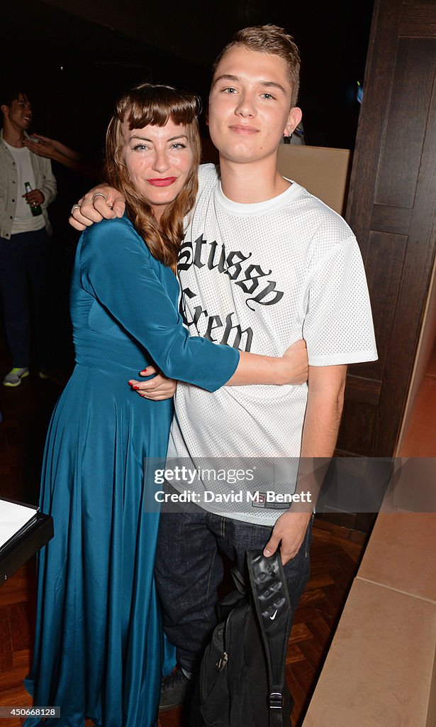 Collette Cooper and Rafferty Law attend the Esquire & DKNY MEN... News ...