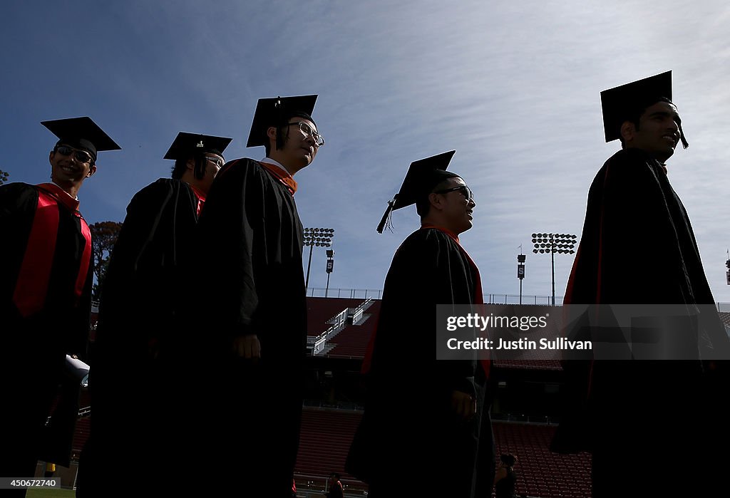 Bill And Melinda Gates Give Commencement Address At Stanford University