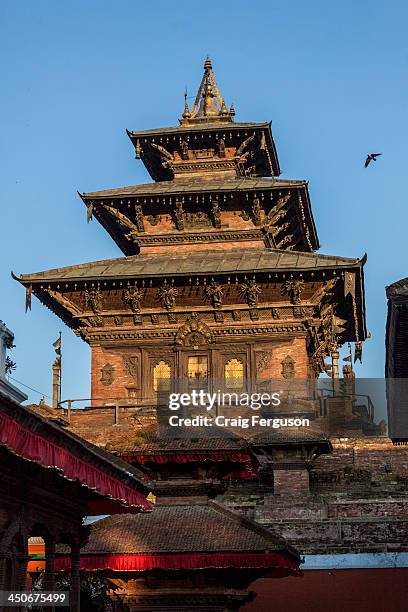 Taleju Temple in Durbar Square was built in 1564. Today, it remains off limits to most, only being open to Hindu's during the Dasain Festival..