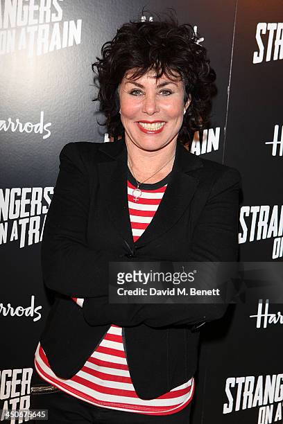 Ruby Wax attends an after party following the press night performance of "Strangers On A Train" at the Cafe de Paris on November 19, 2013 in London,...