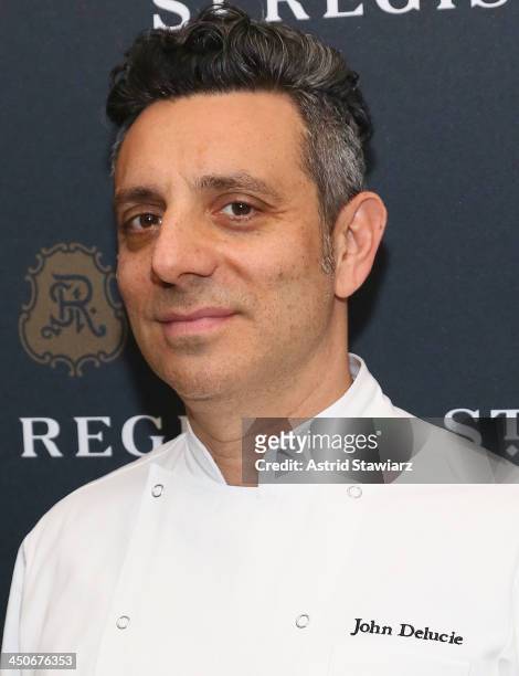 Chef John DeLucie attends the King Cole Bar And Salon opening at the St. Regis on November 19, 2013 in New York City.