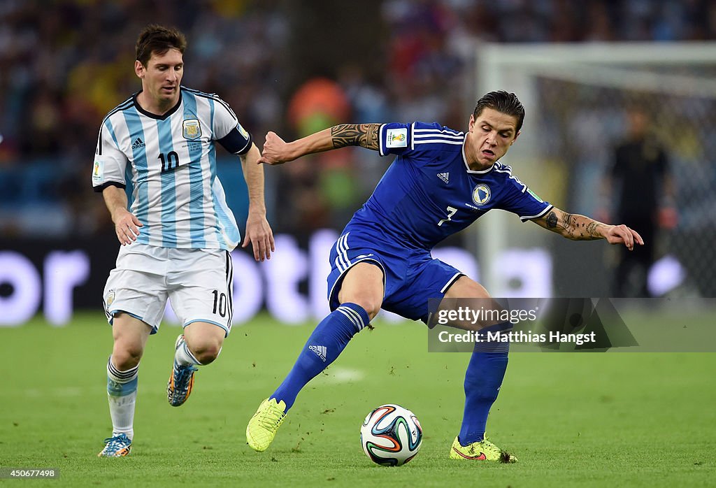 Argentina v Bosnia-Herzegovina: Group F - 2014 FIFA World Cup Brazil