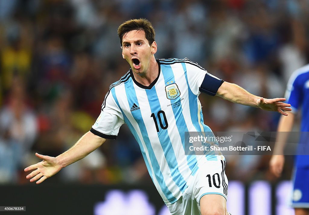 Argentina v Bosnia-Herzegovina: Group F - 2014 FIFA World Cup Brazil
