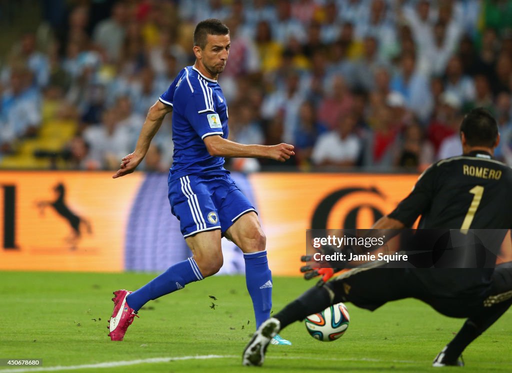 Argentina v Bosnia-Herzegovina: Group F - 2014 FIFA World Cup Brazil