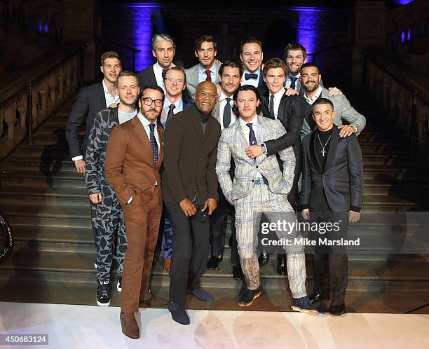 Jahmene Douglas, Samuel L Jackson, Simon Pegg, Jeremy Piven, Bear Grylls, George Lamb, Robert Konijc, Antony Mackie, David Gandy, David Walliams,...