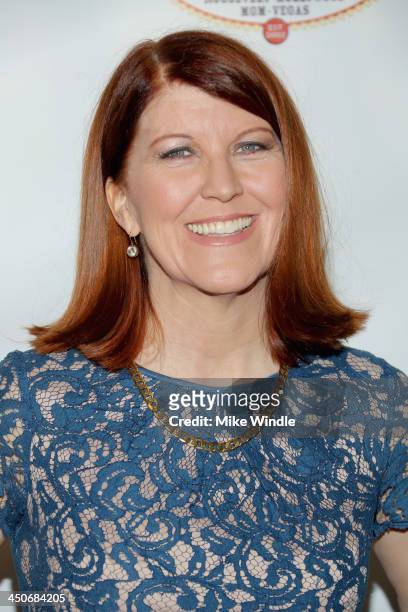 Kate Flannery attends the "G.B.F." Los Angeles premiere at Chinese 6 Theater Hollywood on November 19, 2013 in Hollywood, California.