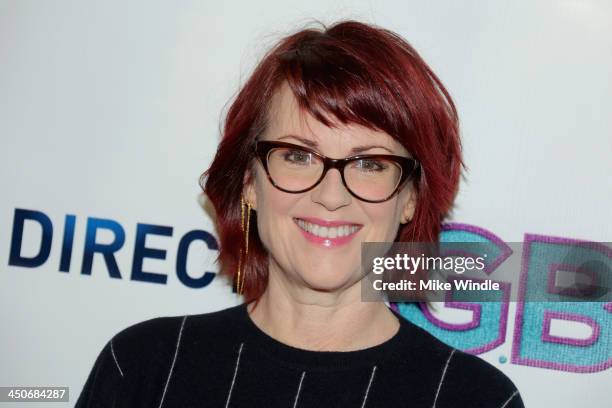 Actress Megan Mullally attends the "G.B.F." Los Angeles premiere at Chinese 6 Theater Hollywood on November 19, 2013 in Hollywood, California.