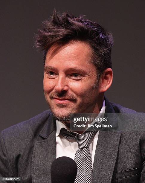 Director Scott Cooper attends Meet the Filmmakers at the Apple Store Soho on November 19, 2013 in New York City.