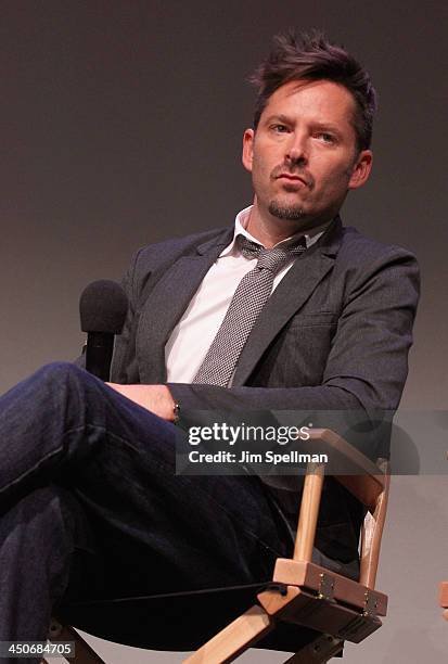 Director Scott Cooper attends Meet the Filmmakers at the Apple Store Soho on November 19, 2013 in New York City.